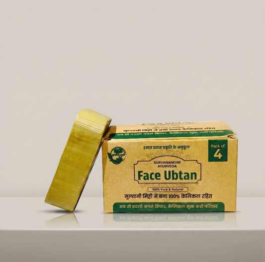 Natural Face Ubtan Soap (Pack of 4)
